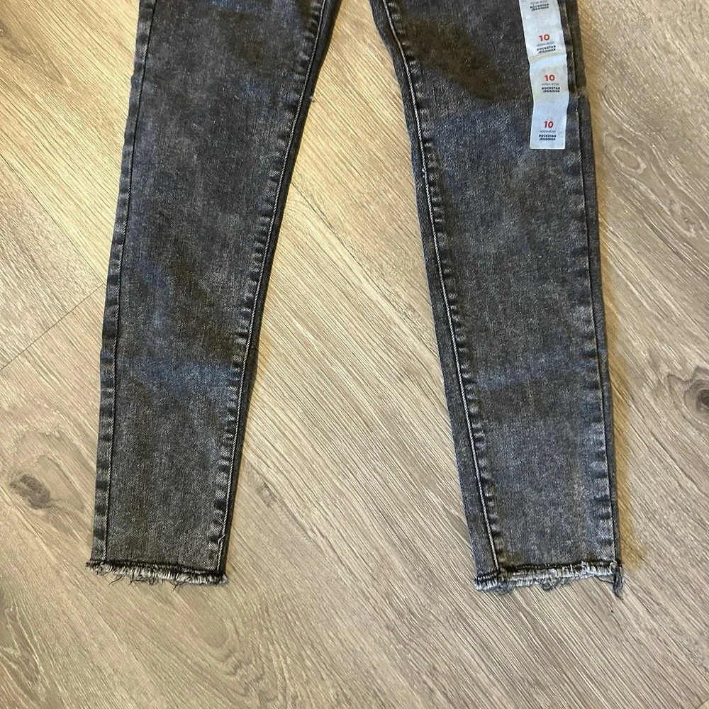 Old Navy Girls Rockstar Jeggings High Rise 360 Stretch Black Size 10 New NWT